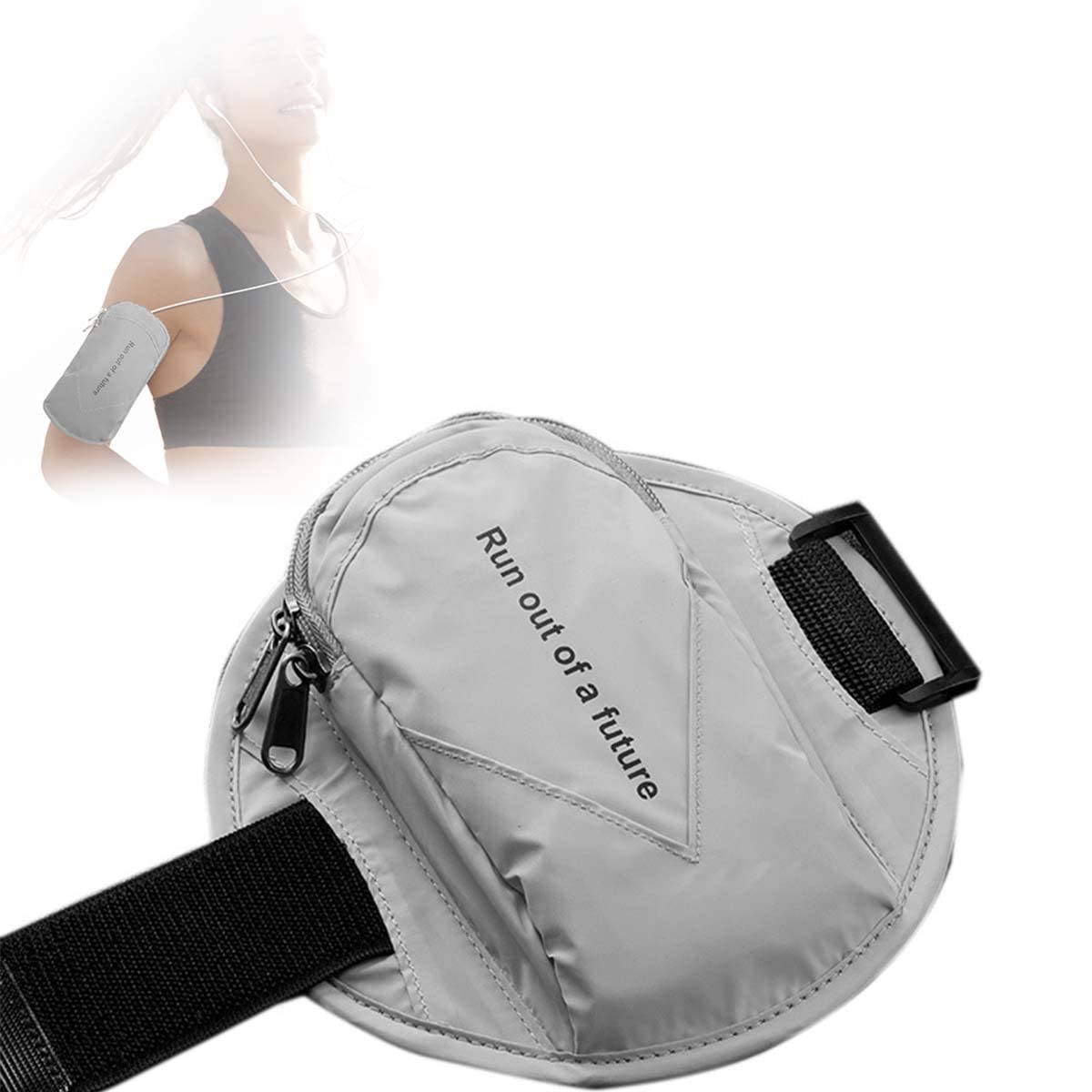 ZORBES Armband for Mobile Phone Running, Waterproof Reflective Phone Holder for Running for iPhone 14, 13, 12, Large capacity Arm Band with Card Holder for Within 7in 's Mobile ZORBES Armband for Mobile Phone Running, Waterproof Reflective Phone Holder for Running for iPhone 14, 13, 12, Large capacity Arm Band with Card Holder for Within 7in 's Mobile